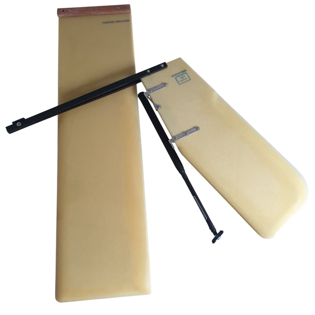 Fighter Optimist Set 'Ruderanlage und Schwert Flex' - FT-Ruder-Schwert-F-Set - AquaEquip.de